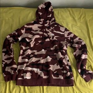 Nike camo hoodie